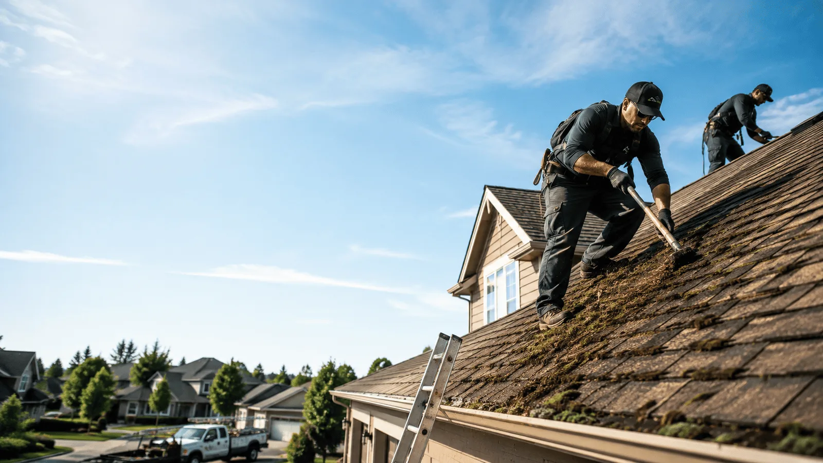 Roof Moss Removal in Greenview, CA near me